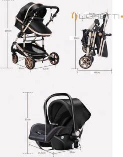 Merkloos Lioretti® Luxe Baby Buggy 3 In 1 | Baby Wagen | Kinderwagen Met Stoel En Wieg | Inklapbaar | Hoge Kwaliteit | Combi | Zwart 29 Merkloos Lioretti® Luxe Baby Buggy 3 In 1 | Baby Wagen | Kinderwagen Met Stoel En Wieg | Inklapbaar | Hoge Kwaliteit | Combi | Zwart -Kinderwagen- En Accessoirewinkel 943x1200 1