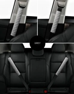 Hazlö Luxe Gordelhoezen - Checkered - Auto Gordel Beschermer - Schouderhoezen - Gordelkussen - Gordelhoes - 2 Stuks - Grijs -Kinderwagen- En Accessoirewinkel 947x1200 1