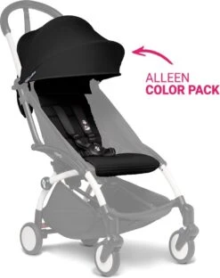 BABYZEN YOYO 6+ Color Pack - Kleur: Black -Kinderwagen- En Accessoirewinkel 951x1200