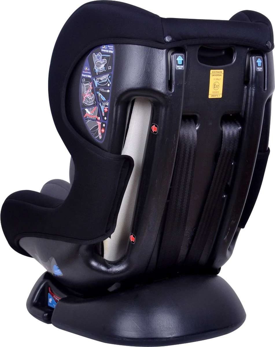 Ding Dano Autostoel - 0 Tot 18 Kg - Zwart/Grijs - Autostoel Groep 0/1 5 Ding Dano Autostoel - 0 Tot 18 Kg - Zwart/Grijs - Autostoel Groep 0/1 - Afbeelding 3