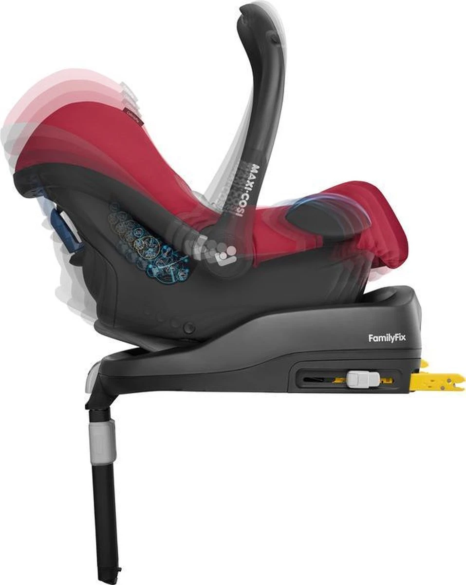 Maxi-Cosi CabrioFix Autostoeltje - Nomad Red 10 Maxi-Cosi CabrioFix Autostoeltje - Nomad Red - Afbeelding 8