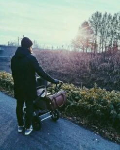 Grote Luiertas Double Zip Satchel Chestnut Redwood - Kunstleer - 42 Cm Breed -Kinderwagen- En Accessoirewinkel 960x1200 10