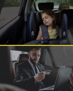 MostEssential Premium Zonnescherm Auto Baby – Zonnescherm Auto Zijruit - Zonwering Auto Voor Baby En Kind – UV Protectie - Zonder Zuignappen - Inclusief Luxe Opbergtas -Kinderwagen- En Accessoirewinkel 960x1200 5