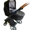 MUTSY - IGO - Kinderwagen - Onderstel: Heritage Green Blue I2 - Reiswieg: IGO Midnight