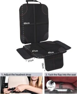 Nixnix - Autostoelhoes - Autostoelbeschermer - Autostoel Beschermer - Zwart - Bescherm Mat - Kinderen 11 Nixnix - Autostoelhoes - Autostoelbeschermer - Autostoel Beschermer - Zwart - Bescherm Mat - Kinderen -Kinderwagen- En Accessoirewinkel 977x1200 1