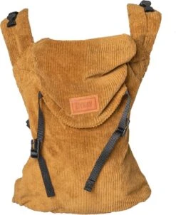 ByKay - Draagzak - Click Carrier Classic - Ribbed Velvet - Mustard Brown -Kinderwagen- En Accessoirewinkel 983x1200 15