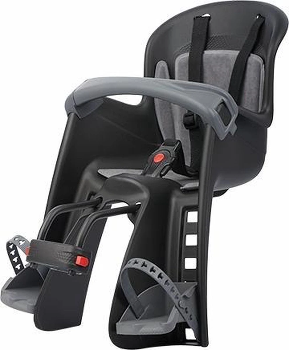 Polisport Bilby - Fietsstoeltje Voor + Windscherm - Zwart 10 Polisport Bilby - Fietsstoeltje Voor + Windscherm - Zwart - Afbeelding 8