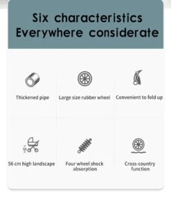 Luxe Kinderwagen 3 In 1 - Wandelwagen - Kinderwagen 3-in-1 Incl Autostoel - Kinderwagen Maxi Cosi – Buggy 3 In 1 - Newborn - Zwart/goud -Kinderwagen- En Accessoirewinkel 998x1200 8