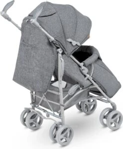 Lionelo Irma - Buggy - Wandelwagen- Lichte 7kg - Tot 15 Kg - Geveerde Wielen - 360° - Tot 5 Jaar - Opbergmand - Verstelbare Handgreep - Snel Inklapsysteem - Compact Formaat -Kinderwagen- En Accessoirewinkel 999x1200